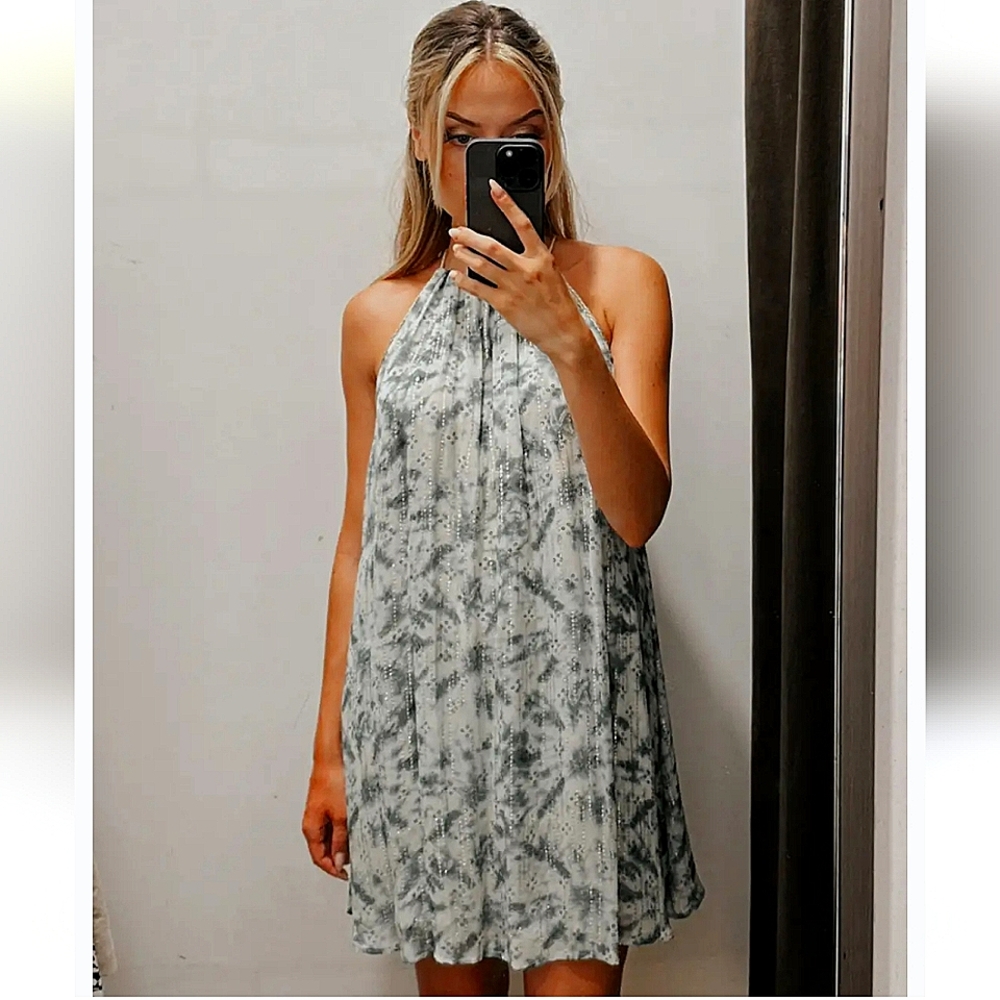 NWT Limited Edition Zara short tie dye dress XS